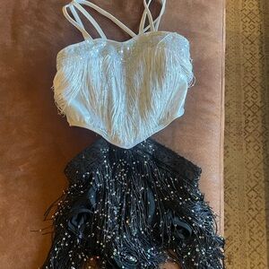 sequin fringe costume